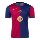 Camisa Barcelona I 24/25 - Torcedor Nike Masculina - Azul e Vermelha