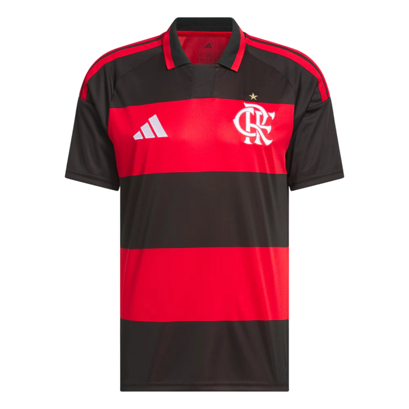 Camisa Flamengo Home 26/27 - Torcedor Adidas Masculina - Rubro-negra