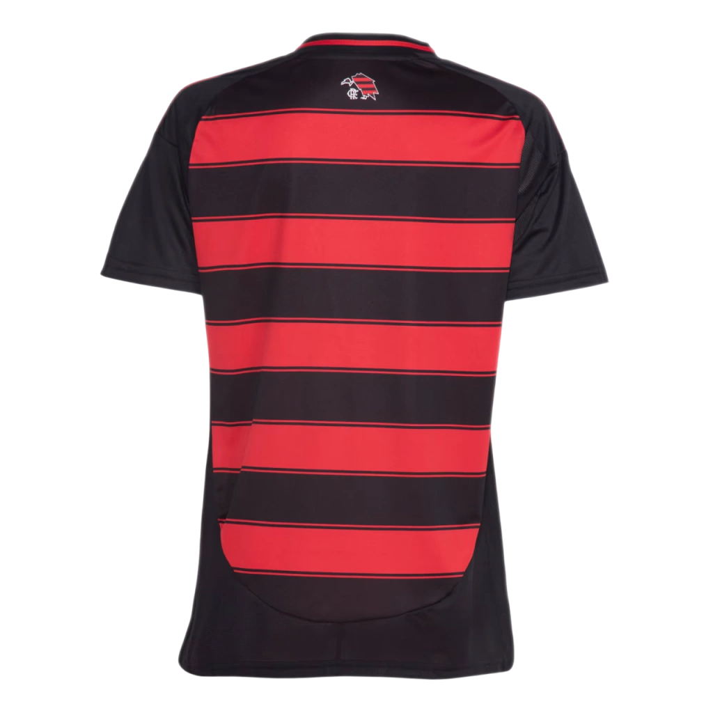 Camisa Flamengo I 25/26 - Torcedor Adidas Feminina - Rubro-negra