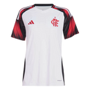 Camisa Flamengo II 25/26 - Torcedor Adidas Feminina - Branca