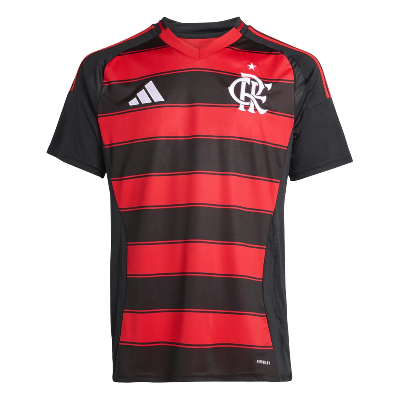 Camisa Flamengo I 25/26 - Torcedor Adidas Masculina - Rubro-negra