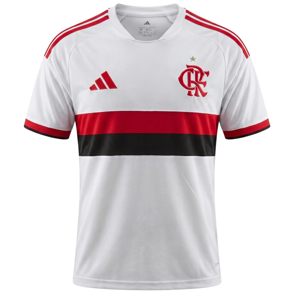 Camisa Flamengo Home 26/27 - Torcedor Adidas Masculina - Branca