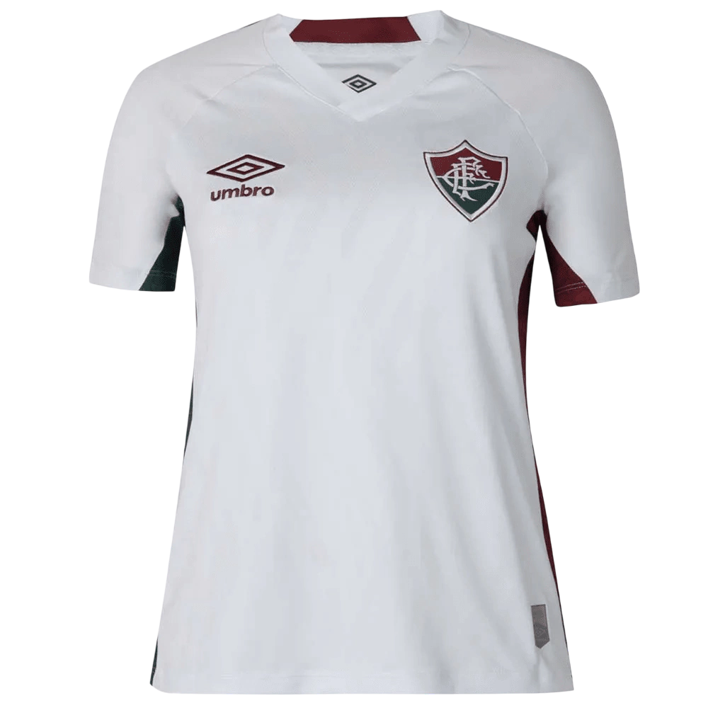 Camisa Fluminense II 25/26 - Torcedor Umbro Feminina - Branca