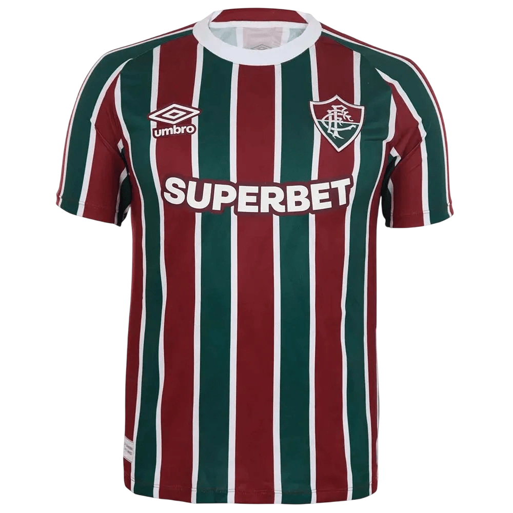 Camisa Fluminense I 25/26 - Torcedor Umbro Masculina - Tricolor