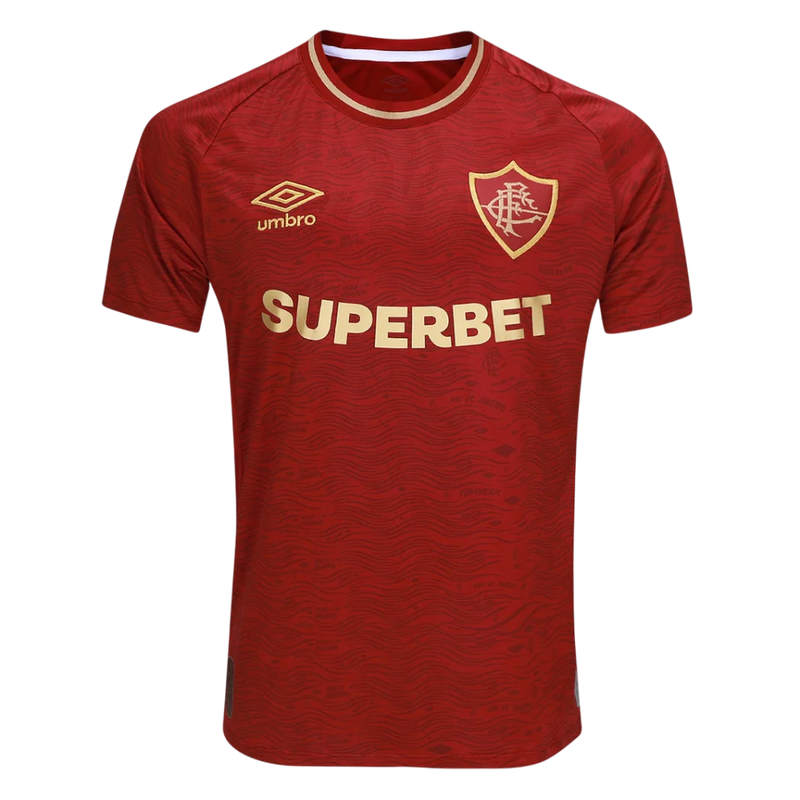 Camisa Fluminense III 25/26 - Torcedor Umbro Masculina - Grená