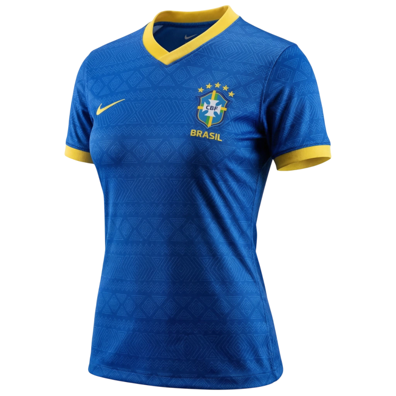 Camisa Seleção Brasileira Conceito 26/27 - Torcedor Nike Feminina - Azul