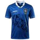 Camisa Seleção Brasileira Away 1996 - Umbro Retrô Masculina - Azul