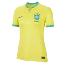 Camisa Seleção Brasileira Home 2022 - Torcedor Nike Feminina - Verde e Amarela