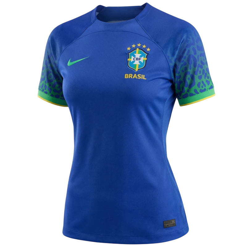 Camisa Seleção Brasileira Away 2022 - Torcedor Nike Feminina - Azul