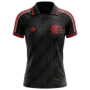 Camisa Flamengo LFSTLR 25/26 - Torcedor Adidas Feminina - Preta