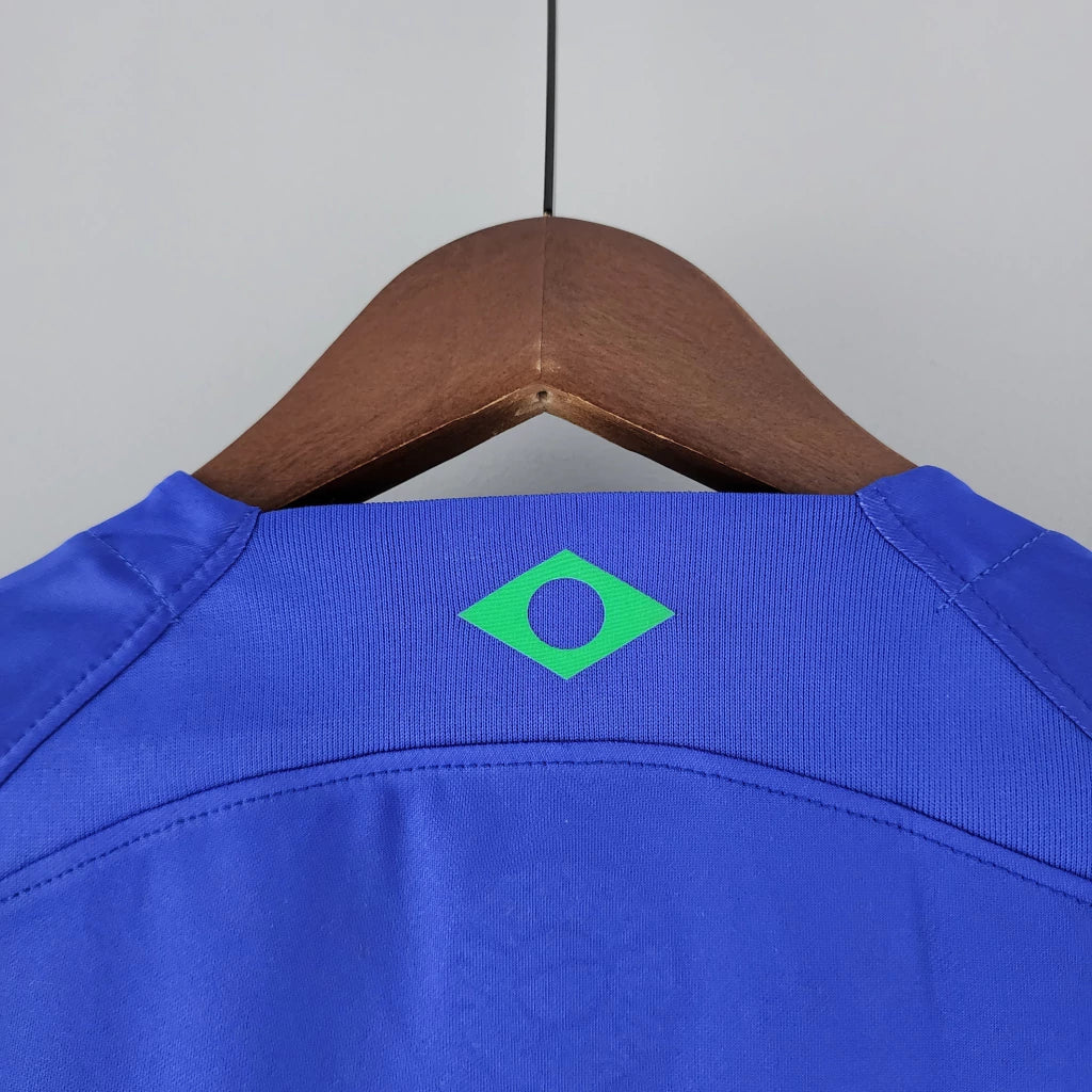 Camisa Seleção Brasileira Away 2022 - Torcedor Nike Feminina - Azul