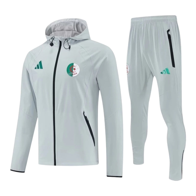 Conjunto Seleção Argélia Treino 26/27 - Masculino Adidas - Cinza