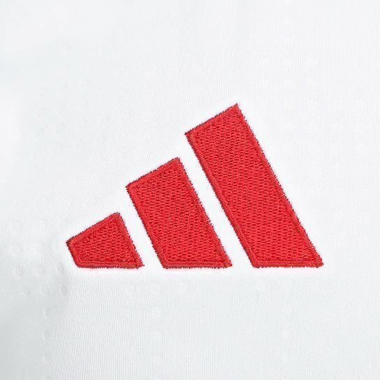 Camisa Internacional II 25/26 - Torcedor Adidas Masculina - Branca com detalhes em vermelho