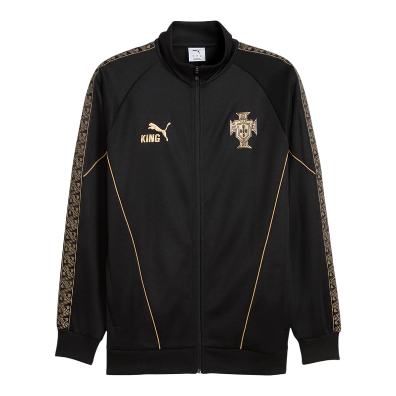 Jaqueta Corta-Vento Seleção Portugal Edição especial Pantera Negra 26/27 - Puma - Preta