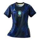 Camisa Seleção Brasileira II 26/27 - Torcedor Jordan Feminina - Azul e preta