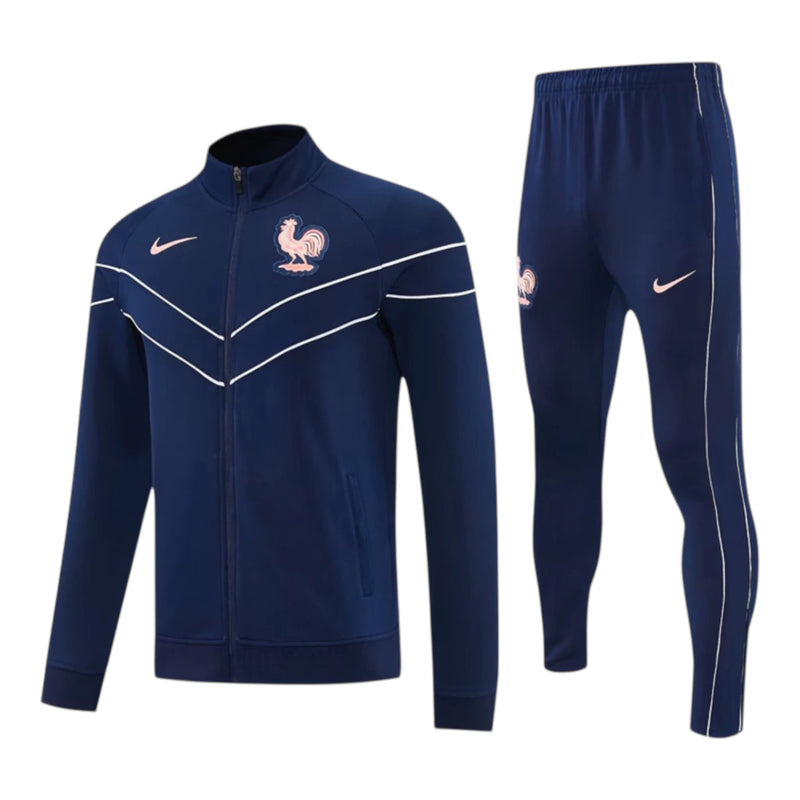 Conjunto Seleção França Treino 26/27 - Masculino Nike - Azul