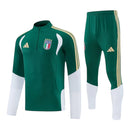 Conjunto Seleção Itália Treino 26/27 - Masculino Adidas - Verde e branco