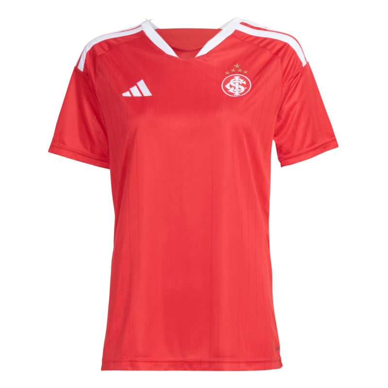 Camisa Internacional Home 26/27 - Torcedor Adidas Feminina - Vermelha
