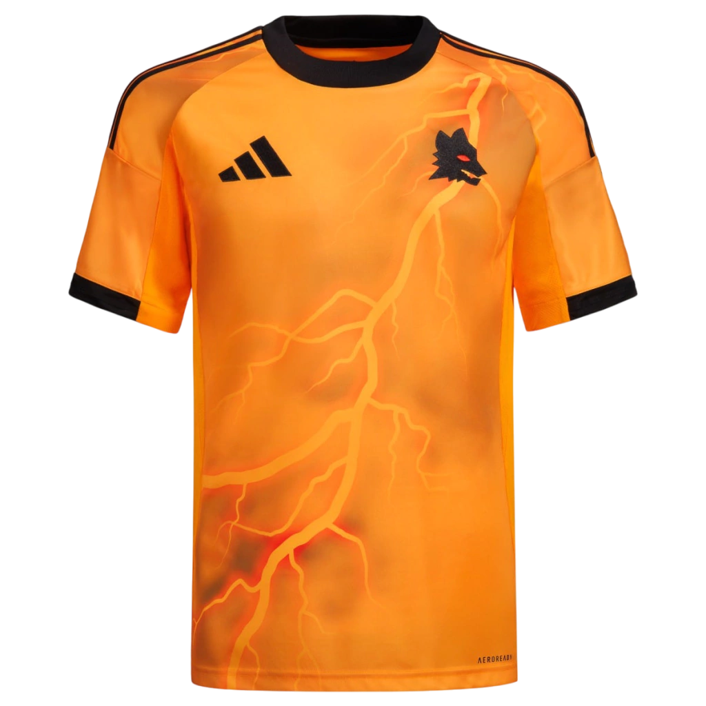 Camisa Roma II 25/26 - Torcedor Adidas Masculina - Laranja