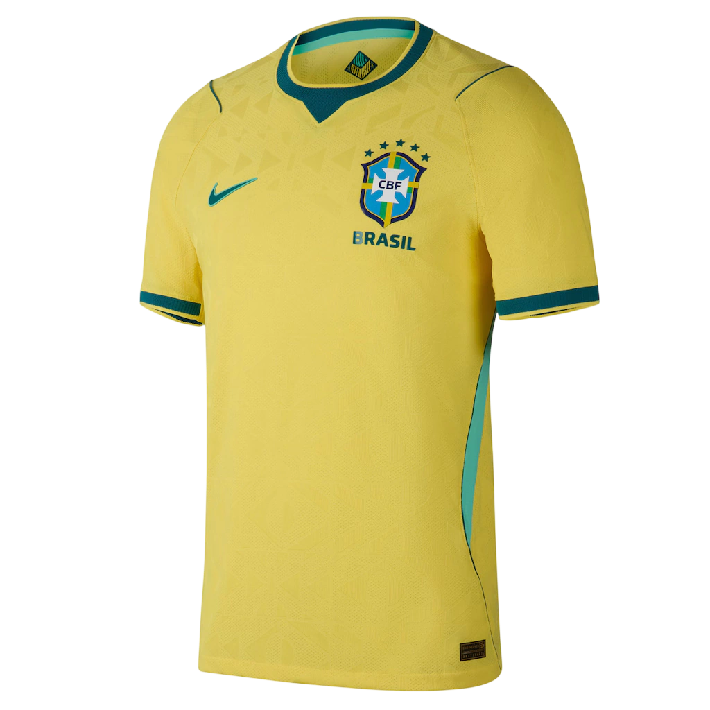 Camisa Seleção Brasileira Home 26/27 - Jogador Nike Masculina - Verde e Amarela