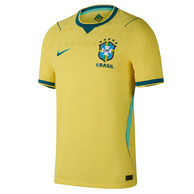 Camisa Seleção Brasileira Home 26/27 - Jogador Nike Masculina - Verde e Amarela