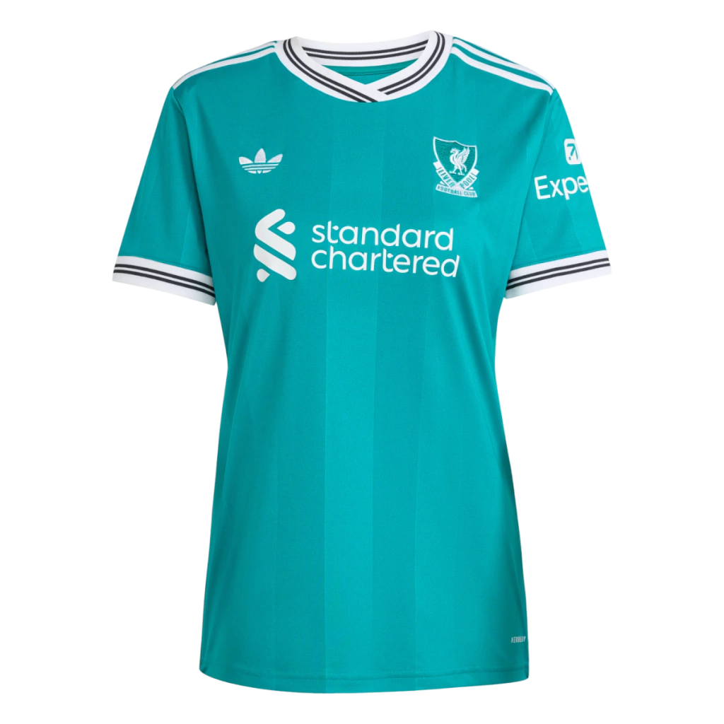 Camisa Liverpool III 25/26 - Torcedor Adidas Feminina - Verde