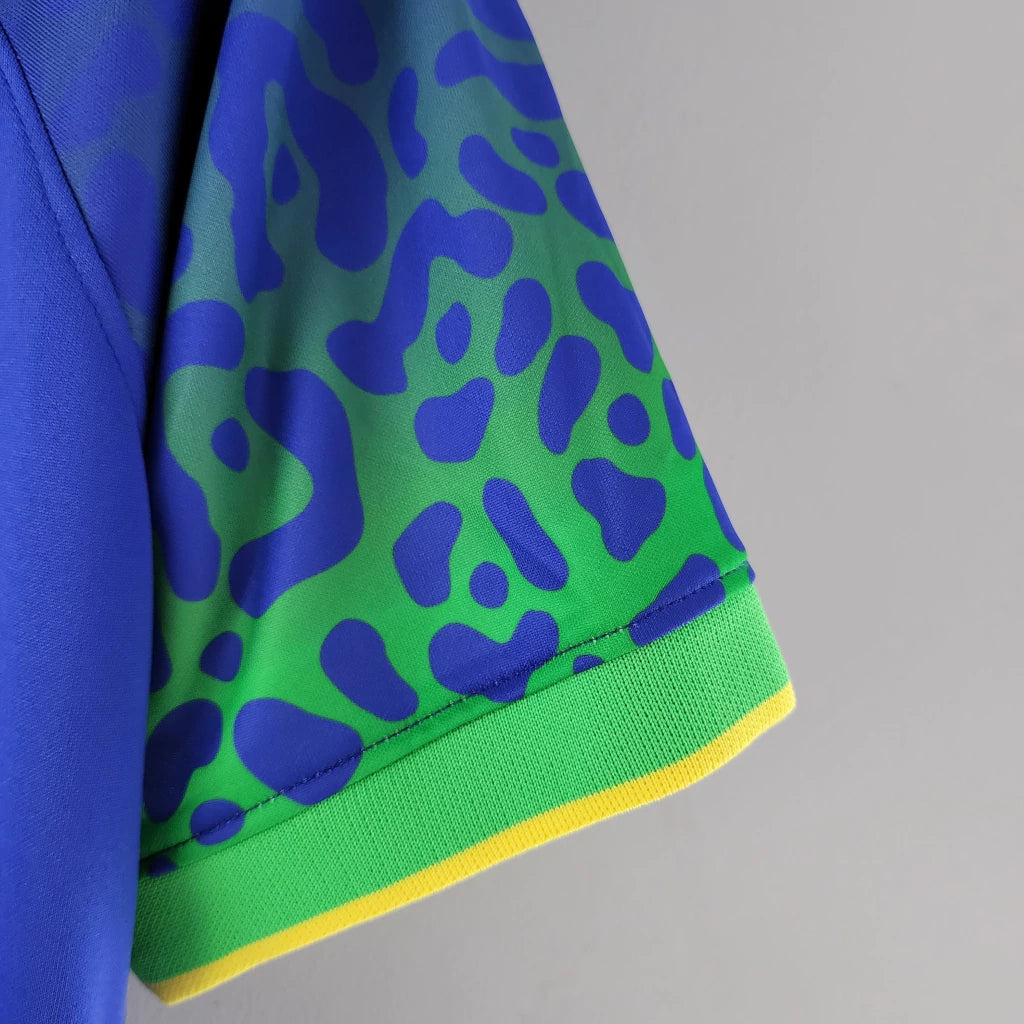 Camisa Seleção Brasileira Away 2022 - Torcedor Nike Feminina - Azul