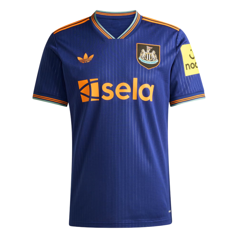 Camisa Newcastle III 25/26 - Torcedor Adidas Masculina - Azul e Laranja