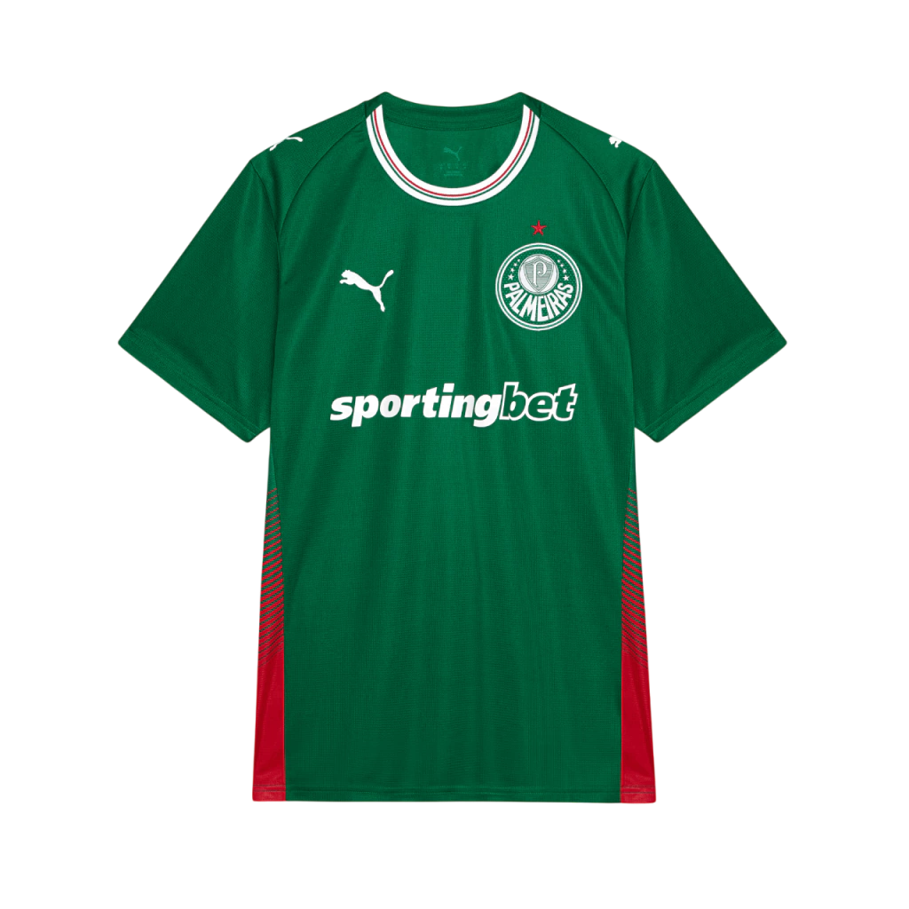 Camisa Palmeiras Home 26/27 - Torcedor Puma Masculina - Verde