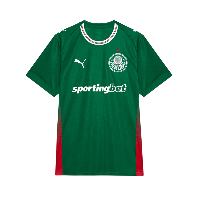 Camisa Palmeiras Home 26/27 - Torcedor Puma Masculina - Verde
