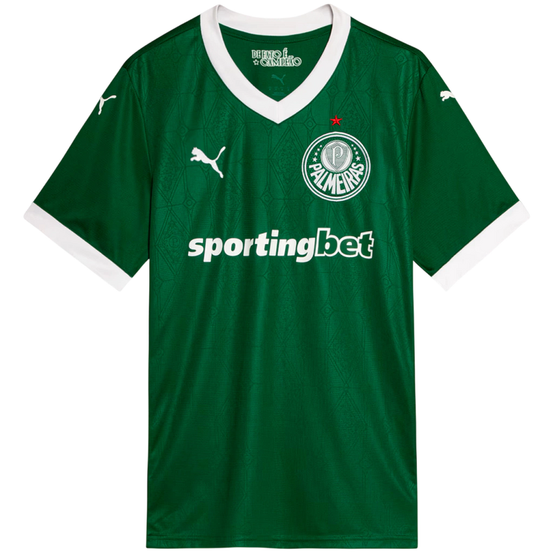 Camisa Palmeiras I 25/26 - Torcedor Puma Masculina - Verde