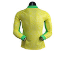 Camisa Seleção Brasileira Home 24/25 Manga Longa - Jogador Nike Masculina - Verde e Amarela
