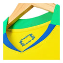 Camisa Seleção Brasileira I 25/26 - Torcedor Nike Feminina - Amarela com detalhes em verde