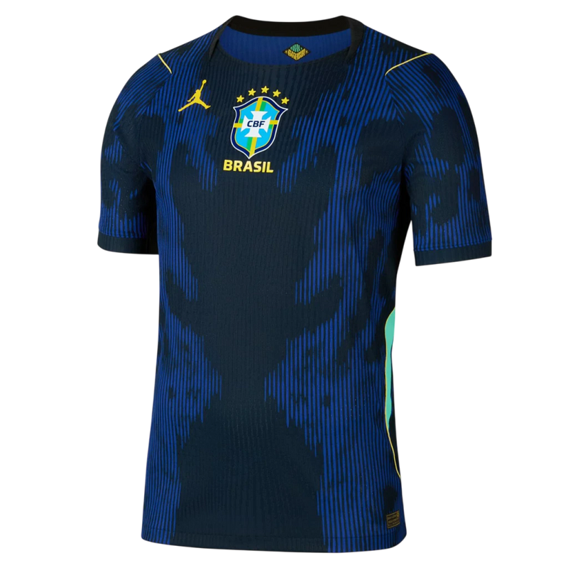 Camisa Seleção Brasileira Away 26/27 - Jogador Nike X Jordan Masculina - Azul
