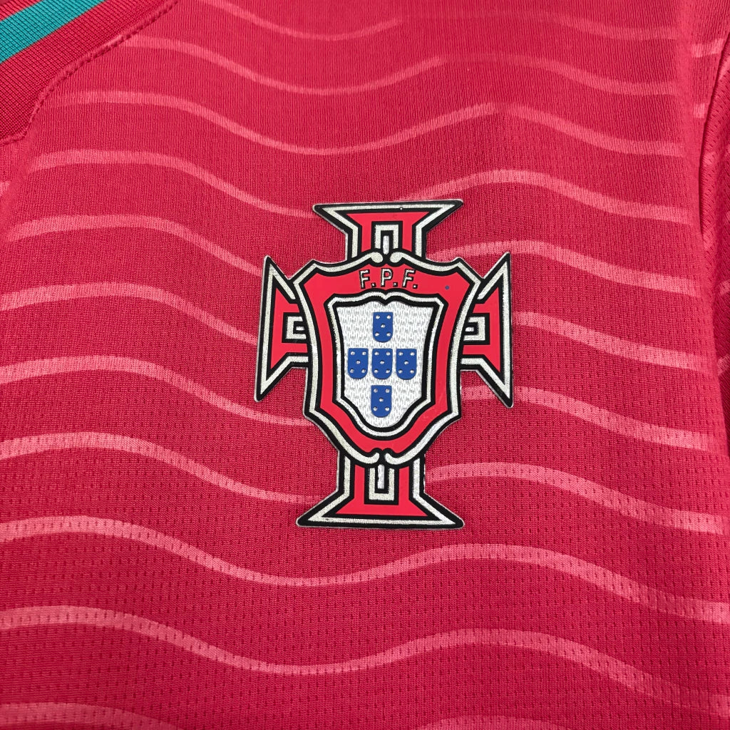 Camisa Portugal Home 26/27 - Torcedor Puma Masculina - Vermelha