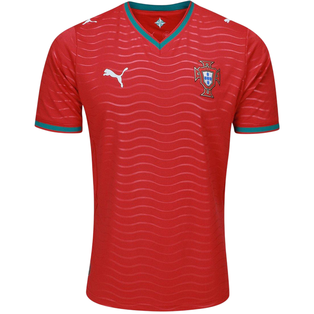 Camisa Portugal Home 26/27 - Torcedor Puma Masculina - Vermelha
