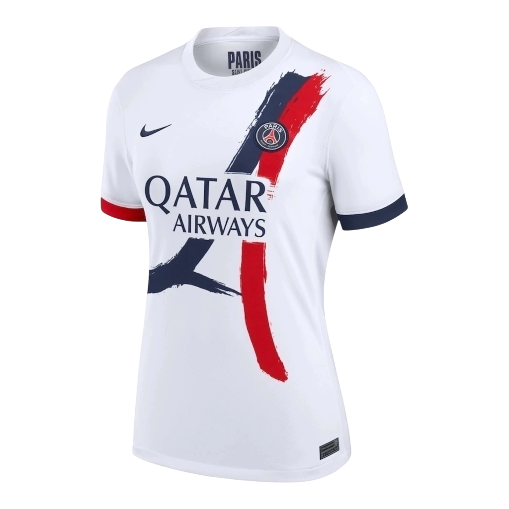 Camisa PSG II 24/25 - Torcedor Nike Feminina - Branca