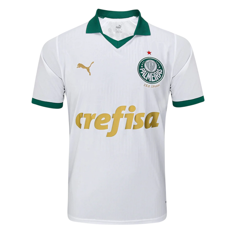 Camisa Palmeiras II 24/25 - Torcedor Puma Masculina - Branca