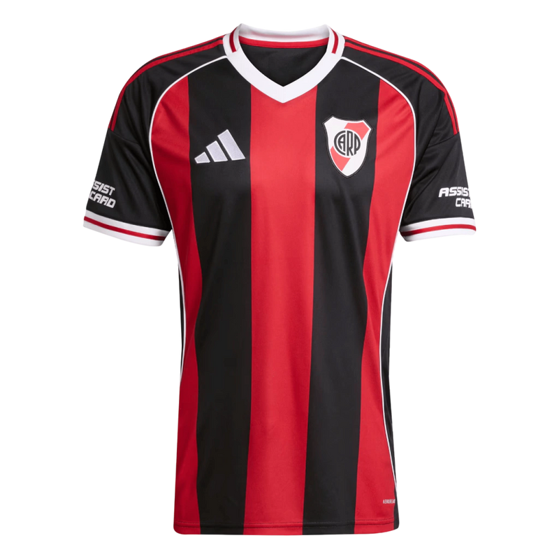Camisa River Plate II 25/26 - Torcedor Adidas Masculina - Preta e Vermelha