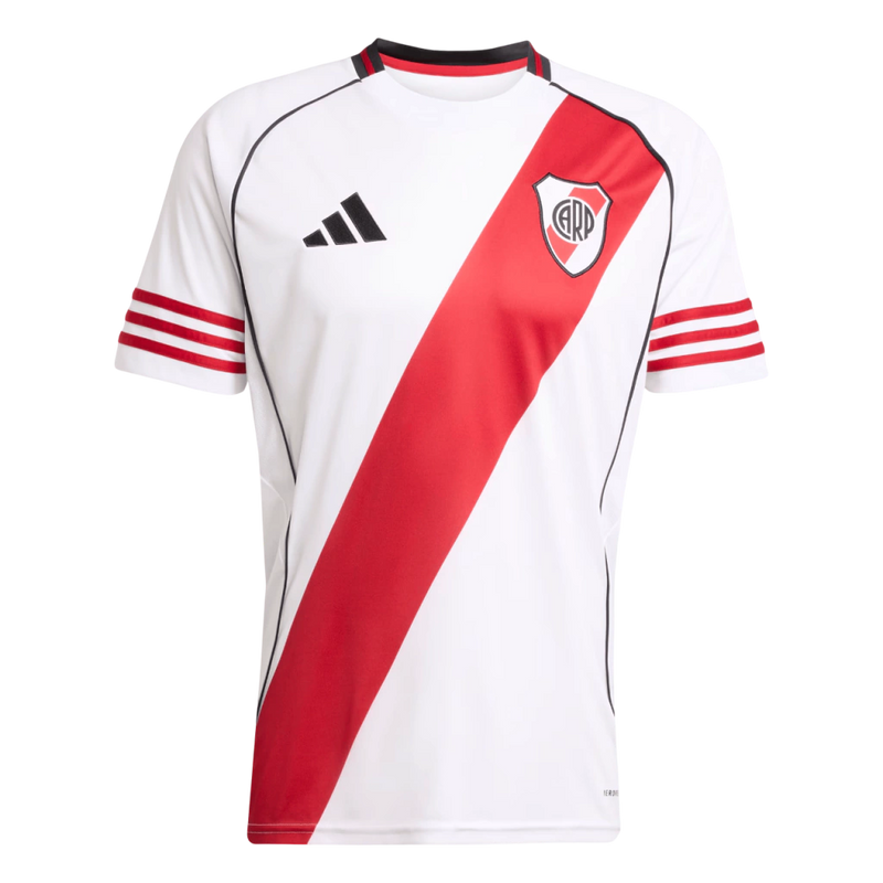Camisa River Plate I 25/26 - Torcedor Adidas Masculina - Branca e Vermelha