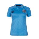 Camisa Santos III 25/26 - Torcedor Umbro Feminina - Azul
