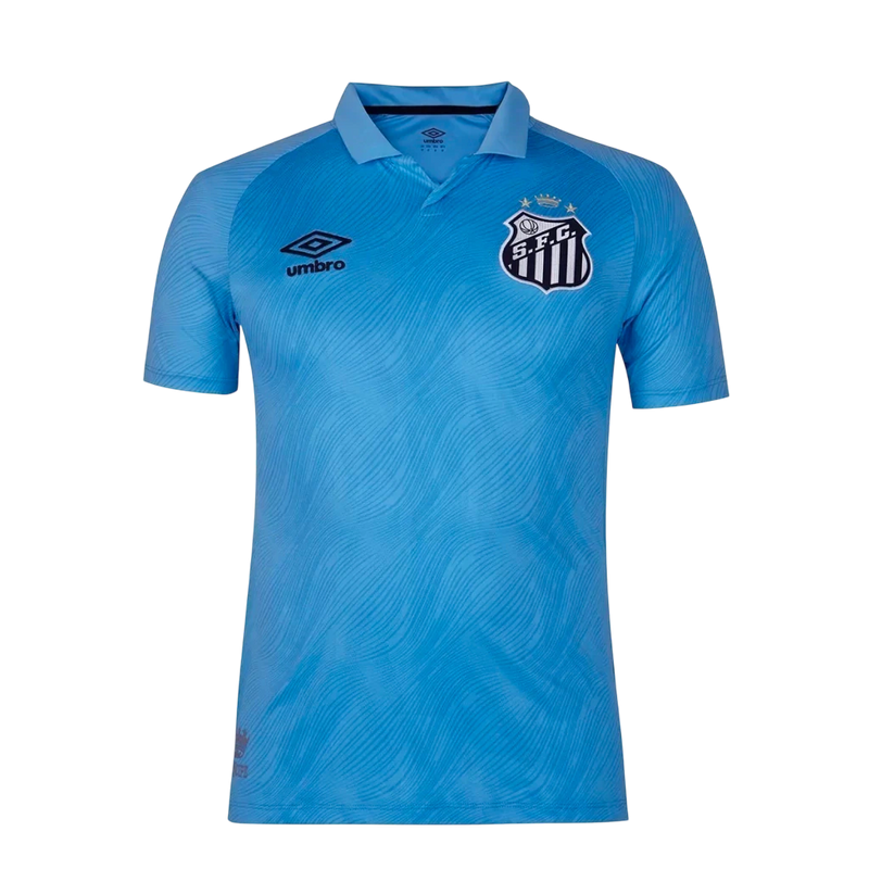 Camisa Santos III 25/26 - Torcedor Umbro Masculina - Azul
