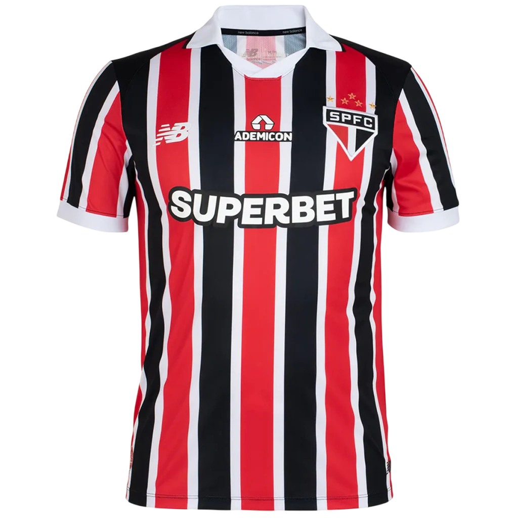 Camisa São Paulo Away 26/27 - Torcedor New Balance Masculina - Tricolor