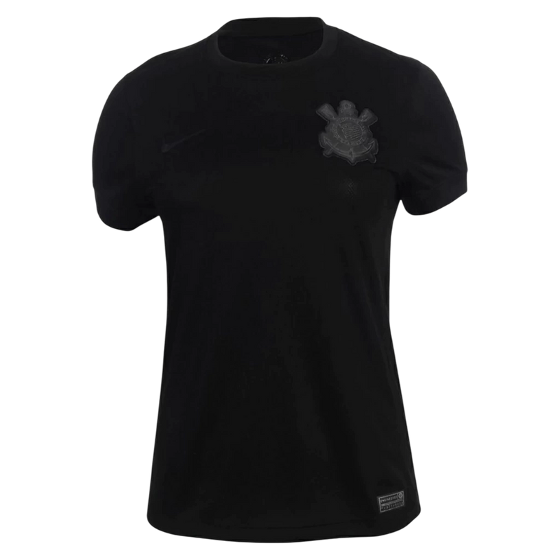 Camisa Timão II 24/25 - Torcedor Nike Feminina - Preta