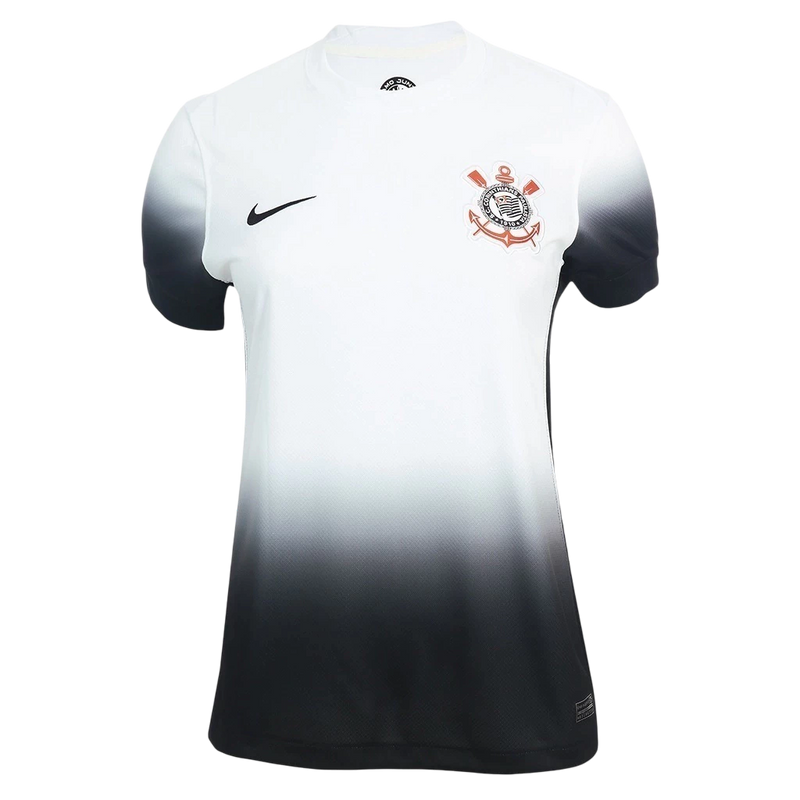 Camisa Timão I 24/25 - Torcedor Nike Feminina - Branca