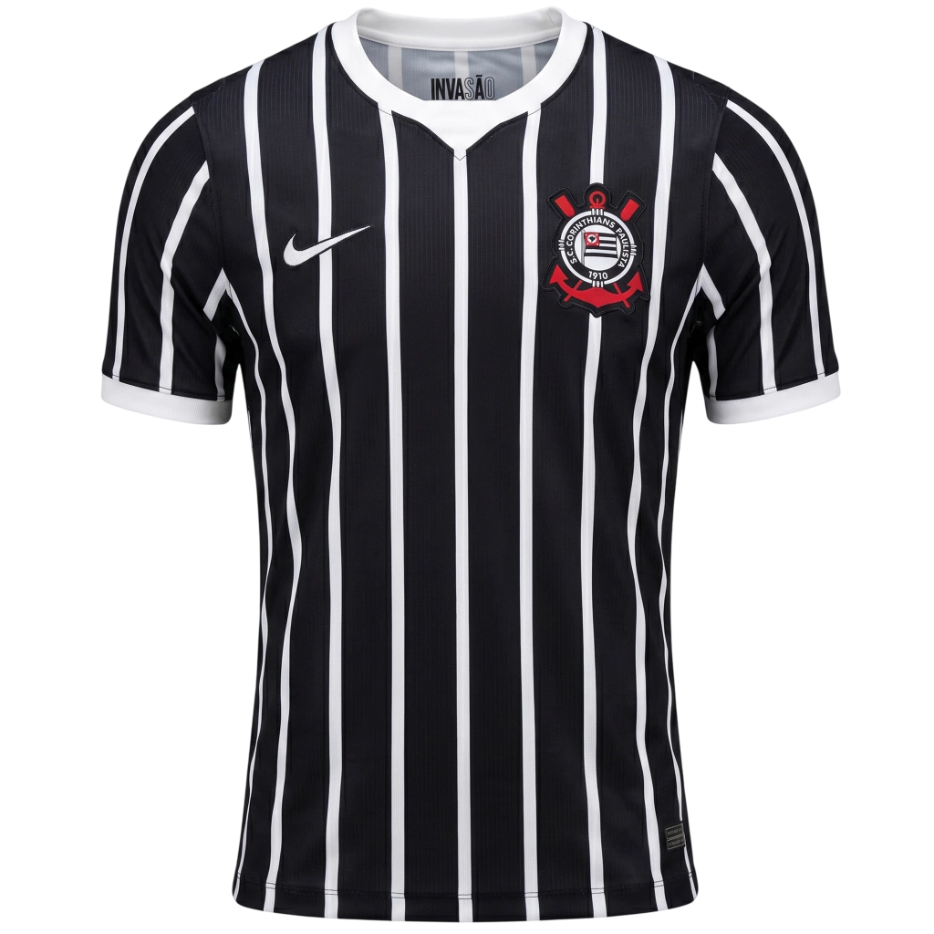 Camisa Timão Away 26/27 - Torcedor Nike Masculina - Listrada
