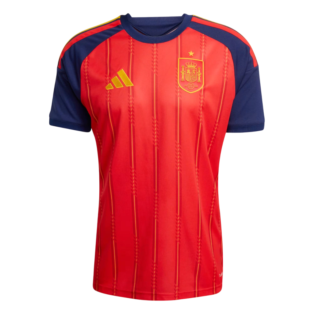 Camisa Espanha Home 26/27 - Torcedor Adidas Masculina - Vermelha