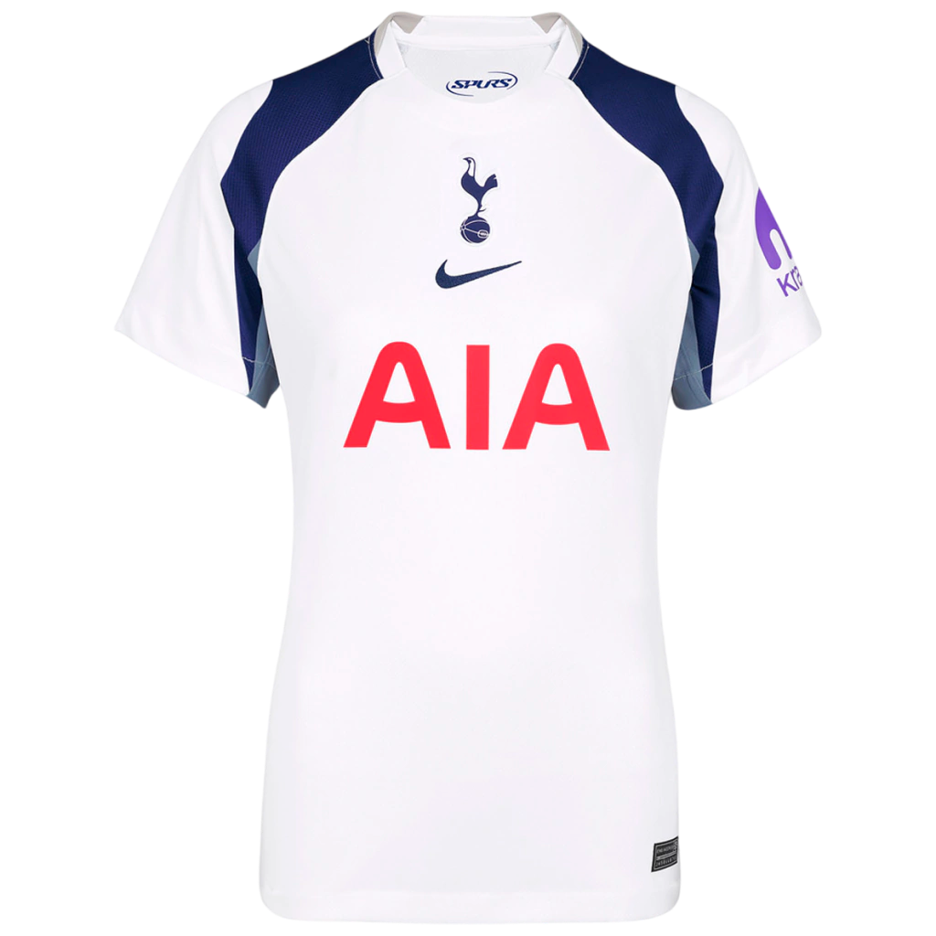 Camisa Tottenham I 25/26 - Torcedor Nike Feminina - Branca