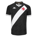 Camisa Vasco I 25/26 - Torcedor Kappa Masculina - Preta e Branca