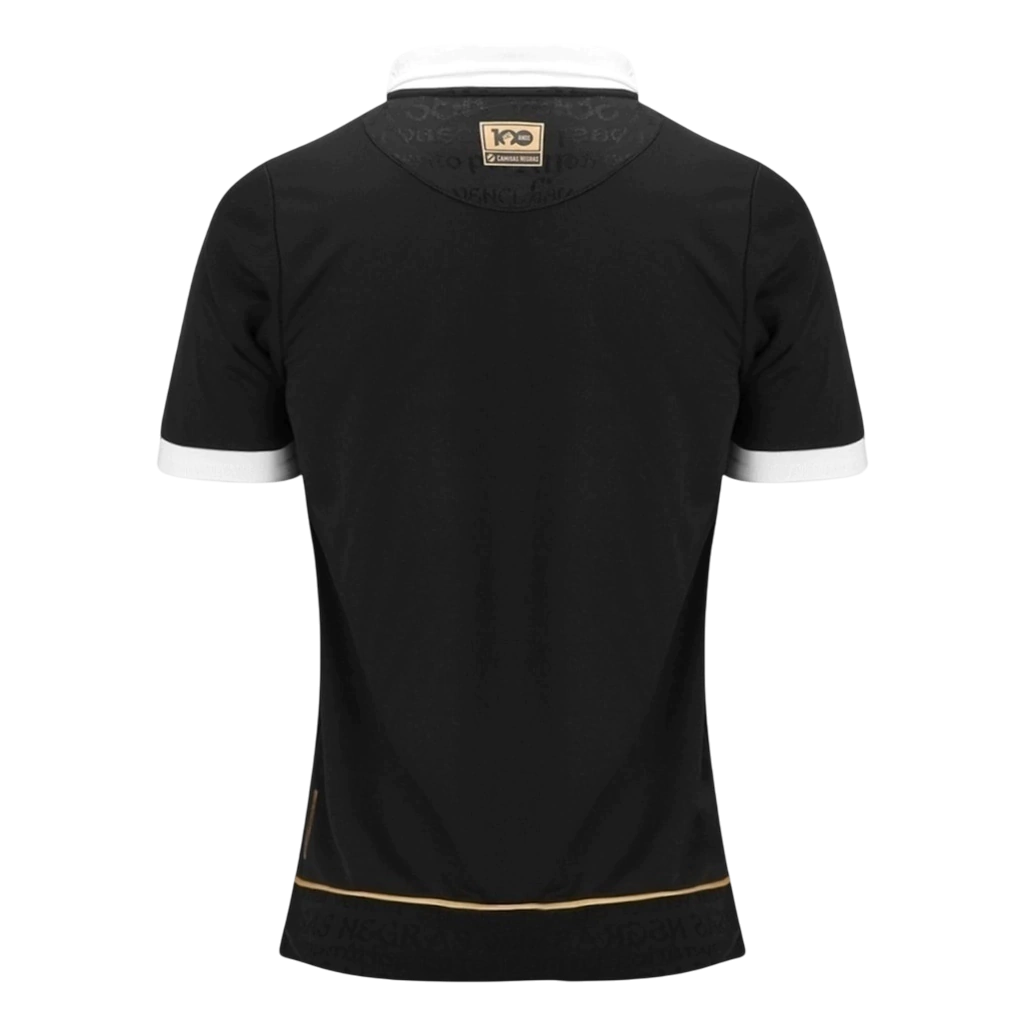 Camisa Vasco III 23/24 - Torcedor Kappa Feminina - Preta
